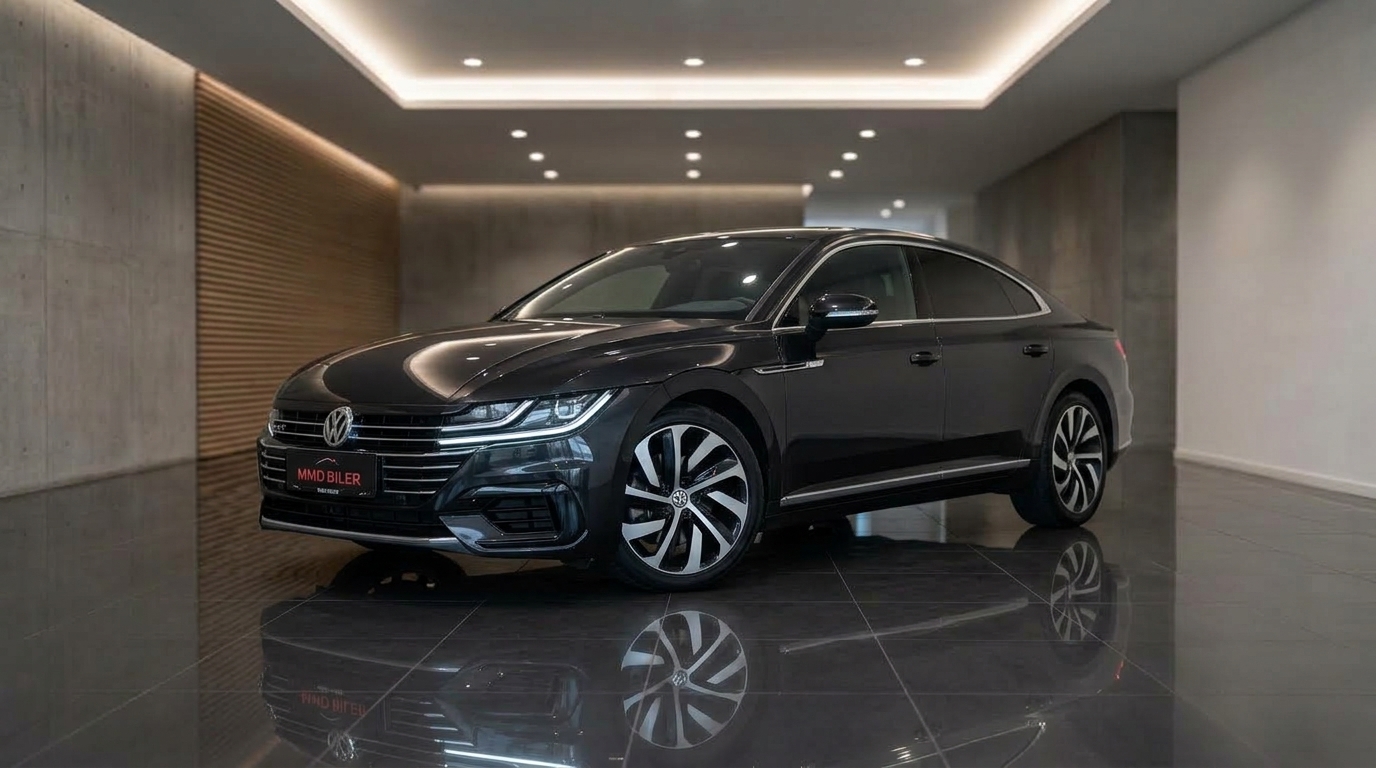Volkswagen Arteon i showroom hos MMD Biler